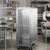 Thumbnail image #2 for Metro CD4N Non-Insulated Mobile Aluminum Sheet Pan Delivery/Storage Cabinet for 40 Full-Size Sheet Pans