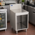 Thumbnail image #2 for Advance Tabco Prestige Supreme Open Front Underbar Drainboard Cabinet with 7-Inch Backsplash, 24 x 25 x 36 Inches