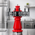 Thumbnail image #2 for Glastender Vienna 4-Faucet Draft Dispensing Tower, Mirror Finish, Glycol Cooled