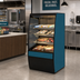 Thumbnail image #2 for Federal Industries Vision Series VHSS2460C High Profile Curved-End Heated Self-Serve Merchandiser, 3-Tier, 24 x 33 x 60 Inches