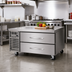Thumbnail image #2 for Turbo Air PRO Series 48-Inch Refrigerated Chef Base with 2 Drawers and Stainless Steel Top
