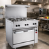 Thumbnail image #3 for Vulcan 36-Inch Electric Restaurant Range with 6 French Hotplates and Oversized Oven