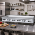 Thumbnail image #2 for Garland Signature Heavy-Duty Countertop Gas Griddle, 70-7/8 Inch W x 23 Inch D, Thermostatic Controls, Smooth Steel Plate