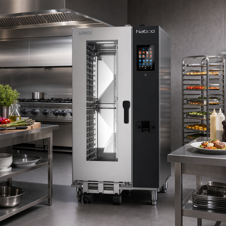 Product image #2 for Lainox Naboo 5.0 NAG201B 20 x 1/1 GN Gas Combi Oven with Direct Steam