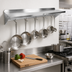 Thumbnail image #2 for John Boos Stallion Single Wall-Mount Pot Rack Shelf, 24 Inch x 16 Inch x 13 Inch, 16 Gauge Stainless Steel