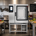 Thumbnail image #2 for Convotherm Maxx Pro K-12 School Package Full-Size Gas Boilerless Combi Oven/Steamer with Stand