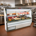 Thumbnail image #2 for Howard-McCray 34N Series Double Duty Remote Deli Meat & Cheese Service Case, 120 Inch, LED Lighting, White Finish