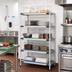 Thumbnail image #2 for MetroMax i 5-Shelf Rust-Proof Polymer Starter Shelving Unit, 24-Inch W x 18-Inch D x 74-Inch H