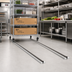 Thumbnail image #2 for Metro qwikTRAK HD 12-Foot Track Set for Commercial Shelving Systems