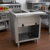 Thumbnail image #2 for Advance Tabco Triumph Supreme 31-13/16 Inch Electric Hot Food Table with 2 Sealed Wells and Open Cabinet Base