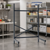 Thumbnail image #2 for Metro SmartLever Cantilevered Shelving Starter Base Kit for 36W x 18D Shelves, 86-3/8 Inch High