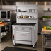 Thumbnail image #2 for Southbend Platinum Heavy Duty 36-Inch Gas Range with 4 Open Burners, 12-Inch Charbroiler and Cabinet Base
