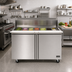 Thumbnail image #2 for Delfield Mega Top 64-Inch Two-Section Sandwich/Salad Prep Refrigerator with 18-Pan Top