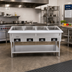 Thumbnail image #2 for Serv-Ware 4-Well Open Well Electric Steam Table with Open Shelf Base