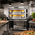 Thumbnail image #2 for PizzaMaster PM 722ED Two-Deck Electric Pizza Deck Oven with Ceramic Clay Stones