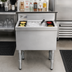 Thumbnail image #2 for Advance Tabco Underbar Basics™ 42-Inch Stainless Steel Cocktail Unit Bar Ice Bin with 7-Circuit Cold Plate