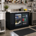Thumbnail image #2 for 48-Inch Narrow Counter-Height Back Bar Refrigerator with 2 Glass Sliding Doors