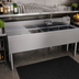 Thumbnail image #2 for Glastender Four-Compartment Underbar Sink Unit with Left Drainboard, 66-Inch x 19-Inch