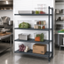 Thumbnail image #2 for Cambro Camshelving Basics Plus 4-Shelf Vented Add-On Polymer Shelving Unit, 24