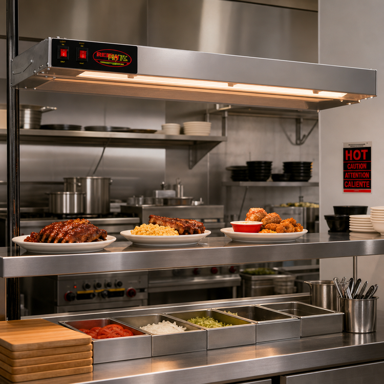 Product image #2 for RedHots 66-Inch Single Lighted Rod-Type Strip Heat Lamp