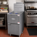 Thumbnail image #2 for Serv-Ware SGF-40L 40 lb 3-Tube Liquid Propane Gas Fryer
