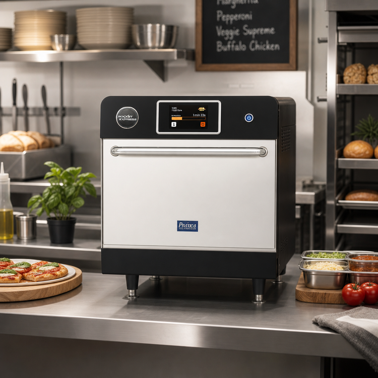 Product image #3 for Rocket Express Electric Countertop Ventless High-Speed Oven, 0.74 Cu. Ft.