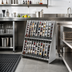 Thumbnail image #2 for Eagle Spec-Bar Underbar Mini Bottle Rack, 24 x 24 Inches, 510 Mini Bottle Capacity