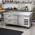 Thumbnail image #2 for Beverage-Air One-Section 52-Inch Worktop Cook Stand Freezer with 2 Drawers