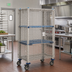 Thumbnail image #2 for MetroMax Q Mobile Wire Security Cage on Dolly, 63-1/8 x 28-1/16 x 68-1/2 Inches, No Intermediate Shelves