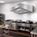 Thumbnail image #2 for SpecAir HES96-60 Wall-Type Short Front Exhaust-Only Commercial Kitchen Hood, 60 x 51 x 24 Inches