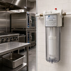 Thumbnail image #2 for Antunes 9700901 Scale Inhibitor Anti-Scale Dispensing System with 10-Inch Clear Housing, 0.1-2.0 GPM, 10,001-50,000 Gallon Capacity