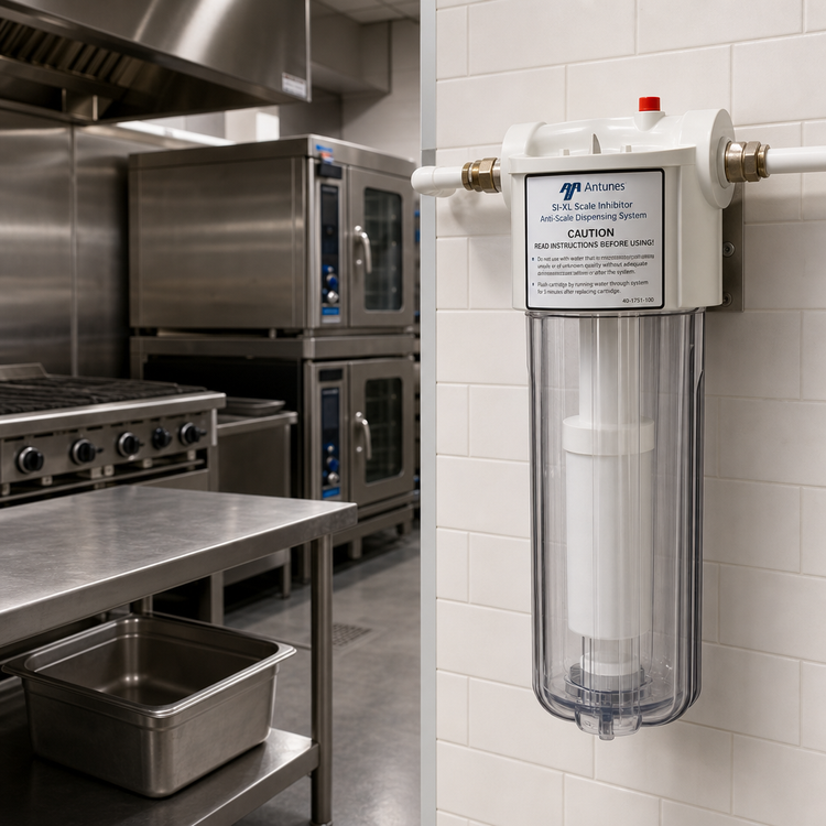 Product image #2 for Antunes SI-XL Scale Inhibitor Anti-Scale Dispensing System with 10-Inch Clear Housing