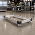 Thumbnail image #2 for Metro 42 Inch x 18 Inch Aluminum Truck Dolly Frame with Wraparound Bumper