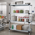 Thumbnail image #2 for Quantum 4-Shelf Solid Shelving Starter Kit, Stationary, 72