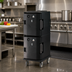 Thumbnail image #3 for Cambro Ultra Camcart H-Series Heated Front-Loading Food Pan Carrier, 2-Compartment, 110V, Black