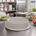 Thumbnail image #3 for Cambro Versa Camcover Round Fiberglass Plate Cover, 9-13/16 Inch Inside Diameter, Granite Gray, No Vent Hole