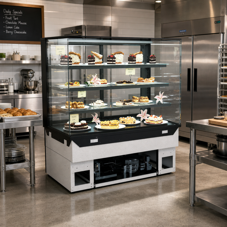 Product image #2 for Structural Concepts Reveal 59-3/4-Inch Full-Service Self-Contained Refrigerated Slide-In Deli Case