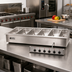 Thumbnail image #2 for Eagle SGDI-6-240T Six-Well Electric Drop-In Hot Food Unit
