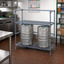 Thumbnail image #2 for Quantum Two-Tier Modular Wire Tank & Beverage Container Dunnage Rack, 48 x 24 x 54 Inches