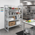 Thumbnail image #2 for Cambro Camshelving Premium 72-Inch Full Shelf Rail Kit for 21-Inch Deep Shelving, Soft Gray