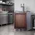 Thumbnail image #3 for Summit Commercial 24-Inch Panel-Ready Dual Tap Beer Kegerator, Stainless Steel