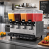 Thumbnail image #2 for Vollrath Pre-Mix Countertop Refrigerated Beverage Dispenser with 4 x 3.2-Gallon Bowls, Stirring Paddle, Stainless Steel, 115V