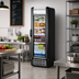 Thumbnail image #2 for True Retro Vintage 1-Section Glass Door Refrigerated Merchandiser