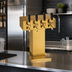 Thumbnail image #2 for Perlick Century Extra High 4-Faucet Tee Draft Beer Tower, Glycol-Cooled, Tarnish-Free Brass, Countertop