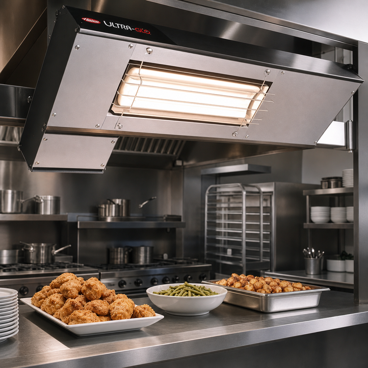 Product image #2 for Hatco Ultra-Glo 42-Inch Lighted Ceramic Infrared Strip Heater, Standard Wattage