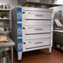 Thumbnail image #2 for Bakers Pride Super Deck Series Electric 3-Deck Pizza Deck Oven with 38 x 36 x 7-Inch Cavities