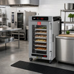Thumbnail image #3 for Metro HotBlox™ HBCN8-DCPS-UC Narrow 8-Pan Pass-Thru Undercounter Holding Cabinet, Digital Touchscreen, Universal Pan
