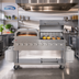 Thumbnail image #2 for KoolMore 72-Inch Commercial Outdoor Propane Gas Grill with 36-Inch Roll Dome Cover and 36-Inch Pizza Oven