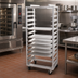 Thumbnail image #2 for Channel Manufacturing Aluminum Single-Section Side-Loading Oven Rack for 10 Full-Size Pans