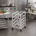 Thumbnail image #2 for Channel Manufacturing Half-Size Stationary Aluminum Can Rack, No Top, 54 #10 Can Capacity